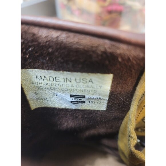 Filson Uplander Hunting Hiking Trail Mid-Calf Boots Vibram Sole Men Sz 9 D  Brow - Picture 7 of 8